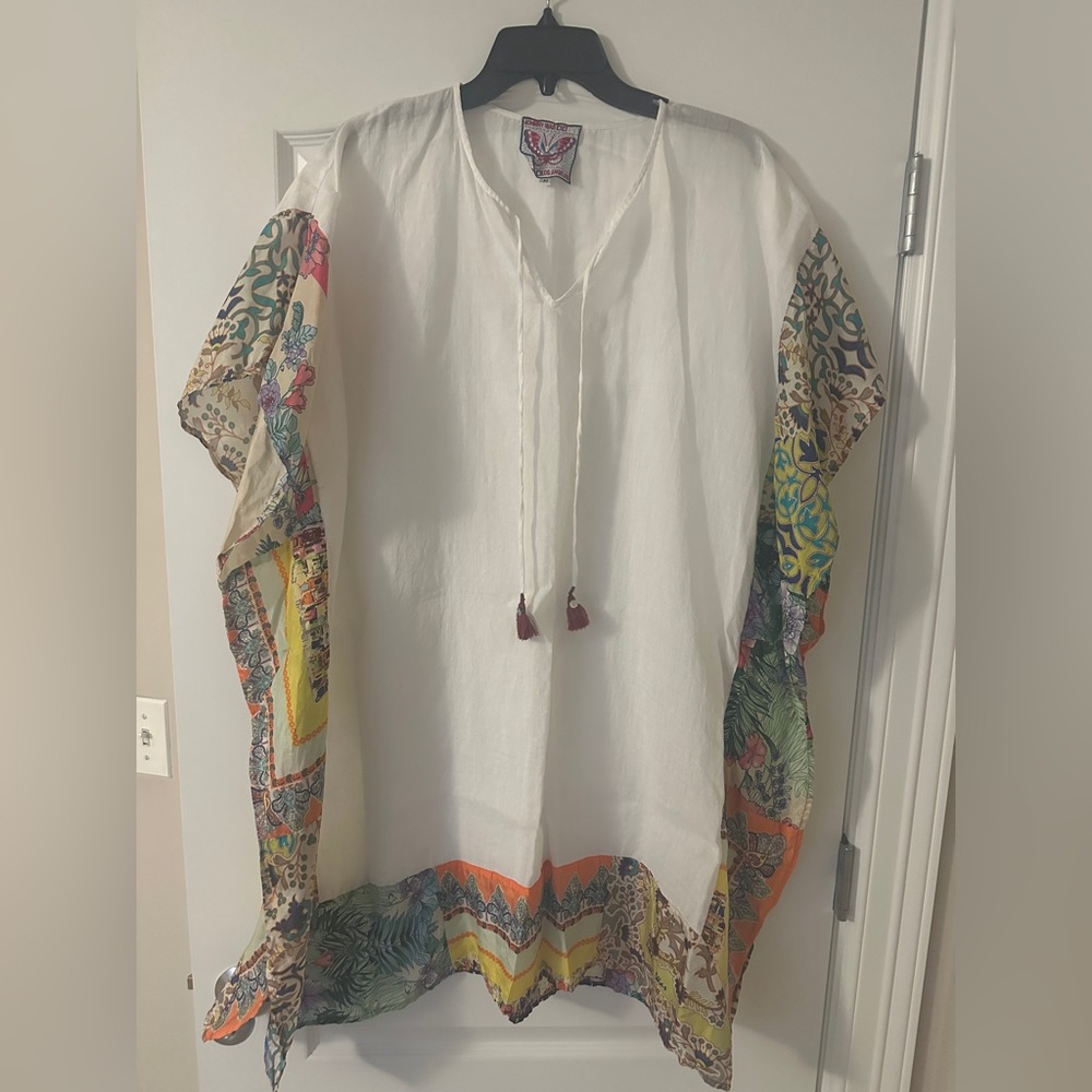 SOLD: Johnny Was Tunic Medium Slit On Sides - Beautiful! Approx $300